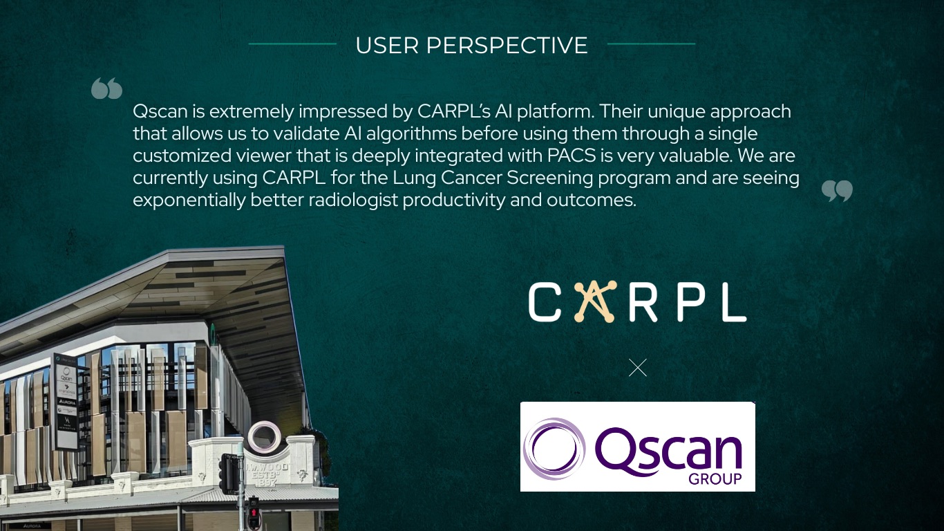 Qscan deploys CARPL.ai to bring real-world AI to radiologists across Australia