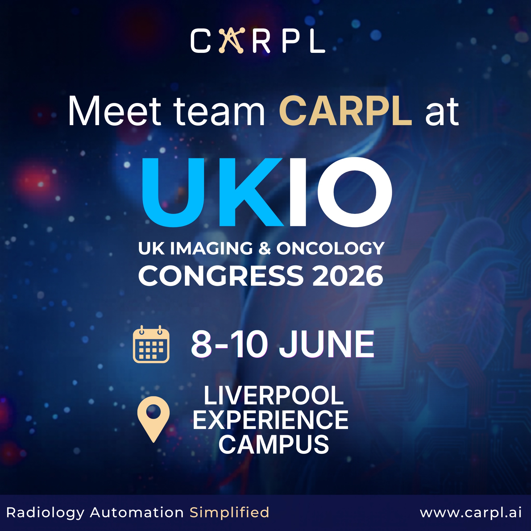 Meet us at UKIO