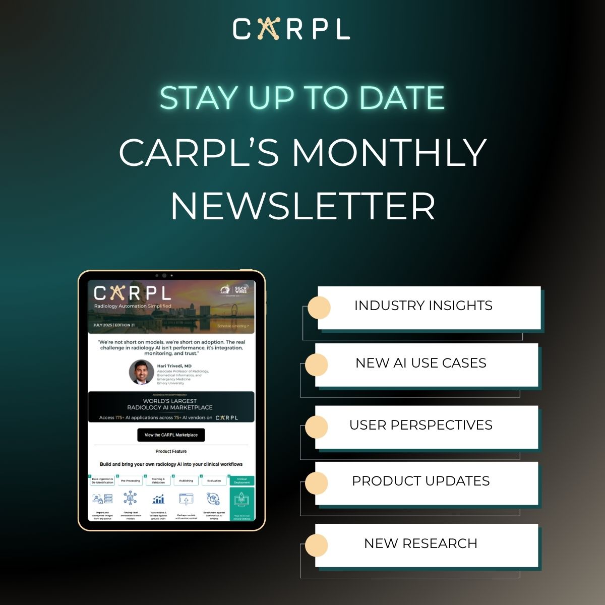 Subscribe to CARPL's Newsletter