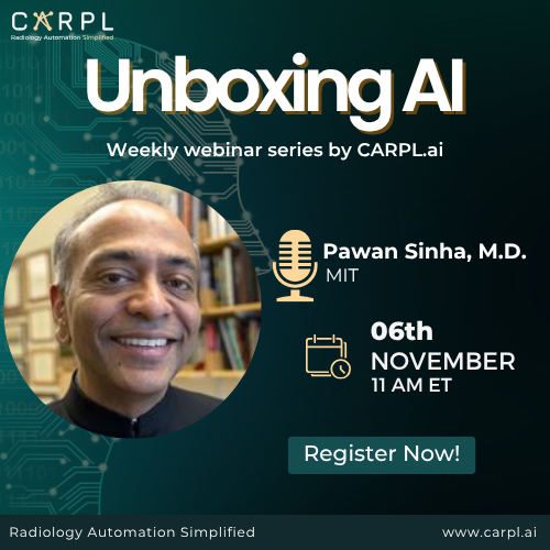Pawan Sinha, MD, MIT | 06th November, 2025